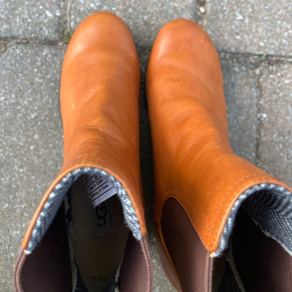Ugg leather wedge boots - Picture 9 of 10
